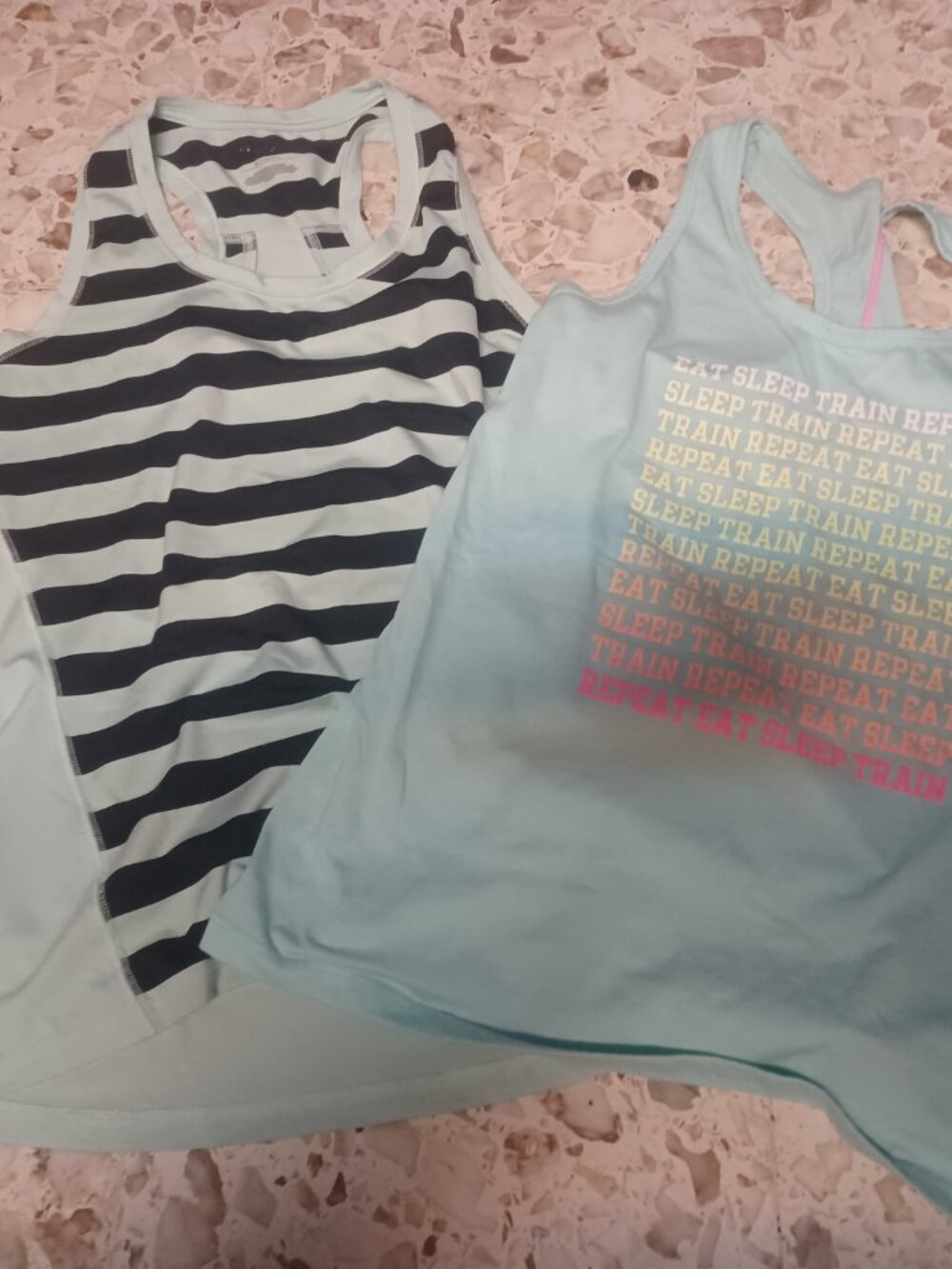 Women's Athletic Tank Pair Both Medium